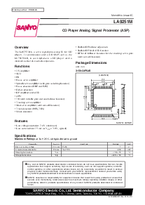 浏览型号LA9251的Datasheet PDF文件第1页