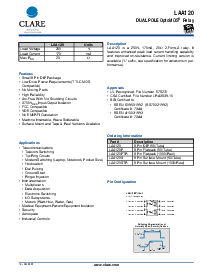 浏览型号LAA120的Datasheet PDF文件第1页