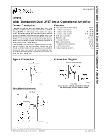 浏览型号LF353MX的Datasheet PDF文件第1页
