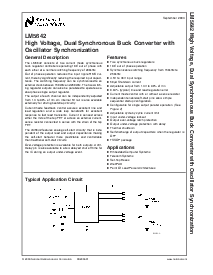 浏览型号LM5642的Datasheet PDF文件第1页