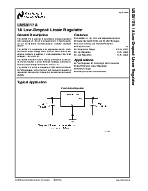 浏览型号LMS8117ADTX-3.3的Datasheet PDF文件第1页