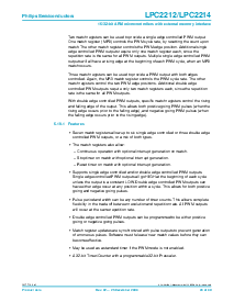浏览型号LPC2214FBD144的Datasheet PDF文件第24页