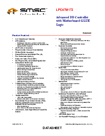 浏览型号LPC47M172-NR的Datasheet PDF文件第1页