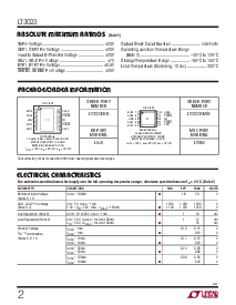 浏览型号LT3023EDD的Datasheet PDF文件第2页