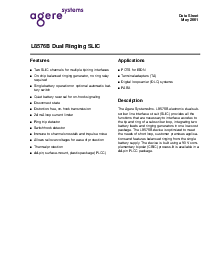 浏览型号LUCL8576BP-DT的Datasheet PDF文件第1页