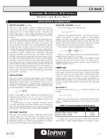 浏览型号LX1668CDW的Datasheet PDF文件第11页
