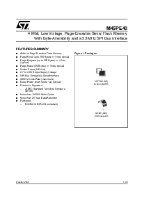 浏览型号M45PE40的Datasheet PDF文件第1页