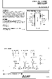 浏览型号M51320P的Datasheet PDF文件第1页