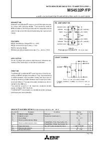 浏览型号M54532FP的Datasheet PDF文件第1页