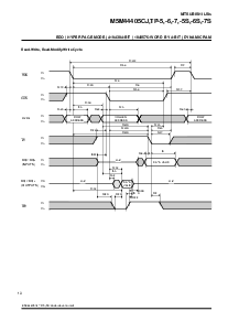 浏览型号M5M44405CTP-7S的Datasheet PDF文件第13页