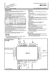 浏览型号M66273FP的Datasheet PDF文件第1页