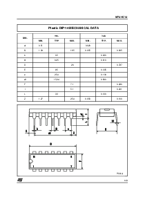 浏览型号M74HC14B1R的Datasheet PDF文件第5页