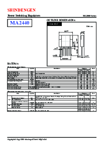 浏览型号MA2440的Datasheet PDF文件第1页