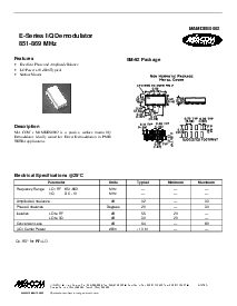 浏览型号MAMDES0002的Datasheet PDF文件第1页