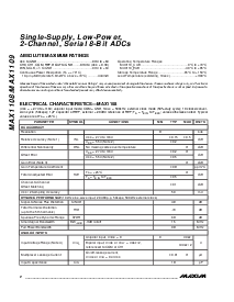 浏览型号MAX1109CUB的Datasheet PDF文件第2页