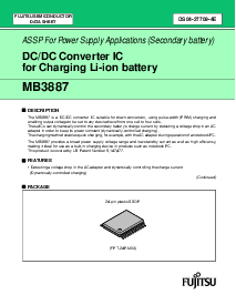 浏览型号MB3887的Datasheet PDF文件第1页