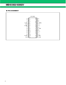 浏览型号MB40968的Datasheet PDF文件第2页
