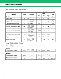 浏览型号MB40968的Datasheet PDF文件第6页