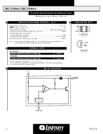 浏览型号MC33064的Datasheet PDF文件第2页