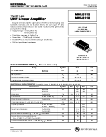 浏览型号MHL8115的Datasheet PDF文件第1页