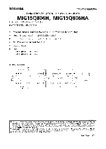 浏览型号MIG15Q806H的Datasheet PDF文件第1页