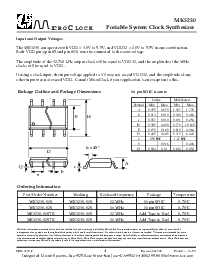 浏览型号MK3230-01S的Datasheet PDF文件第4页