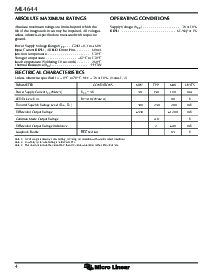 浏览型号ML4644CQ的Datasheet PDF文件第4页