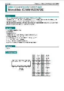 浏览型号MM1623XFBE的Datasheet PDF文件第1页