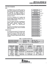 浏览型号MSP430F122的Datasheet PDF文件第7页