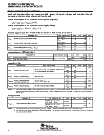 浏览型号MSP430F1122IDWR的Datasheet PDF文件第18页