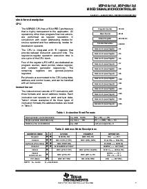浏览型号MSP430F1132IDWR的Datasheet PDF文件第7页