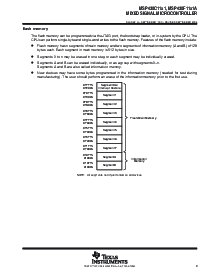浏览型号MSP430F1111AIPW的Datasheet PDF文件第9页