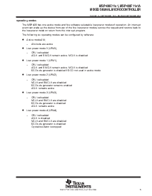 浏览型号MSP430F1121A的Datasheet PDF文件第5页