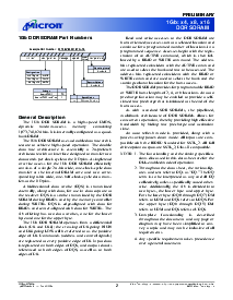 浏览型号MT46V128M8的Datasheet PDF文件第2页