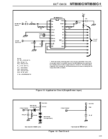 浏览型号MT8880CP的Datasheet PDF文件第11页