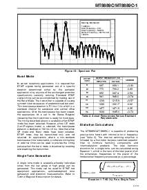 浏览型号MT8889CE-1的Datasheet PDF文件第7页