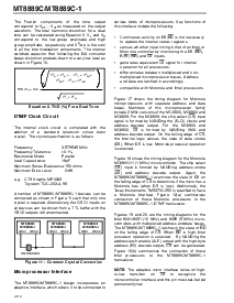 浏览型号MT8889CE-1的Datasheet PDF文件第8页