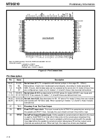 浏览型号MT90210AL的Datasheet PDF文件第2页