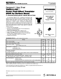 浏览型号MTD2955E的Datasheet PDF文件第1页