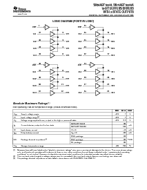 浏览型号SN74ABT16244ADGGR的Datasheet PDF文件第3页