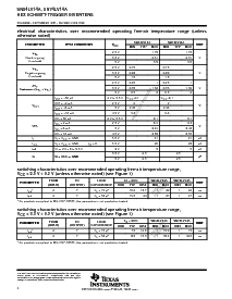 浏览型号SN74LV14ANS的Datasheet PDF文件第4页