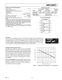 浏览型号AD8074ARU的Datasheet PDF文件第3页