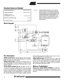 浏览型号AT24C64的Datasheet PDF文件第2页