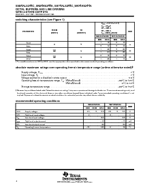 浏览型号SN74ALS244CDW的Datasheet PDF文件第4页