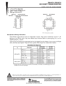 浏览型号SN74AC14DBR的Datasheet PDF文件第1页