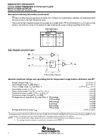 浏览型号SN74AHC574DWR的Datasheet PDF文件第2页