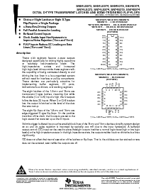 浏览型号SN74LS374DWR的Datasheet PDF文件第1页
