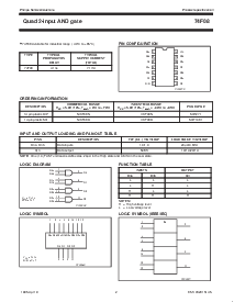 浏览型号N74F08D的Datasheet PDF文件第2页