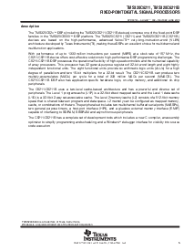 浏览型号TMS320C6211GFNA150的Datasheet PDF文件第5页