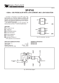 浏览型号SP4740NAMP的Datasheet PDF文件第2页